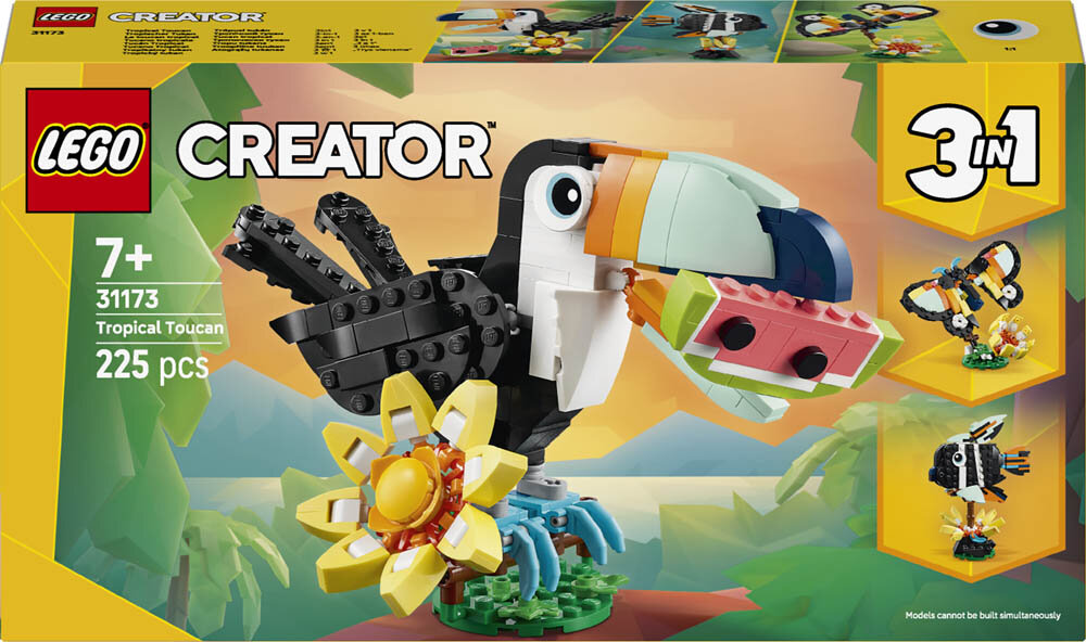 LEGO Creator - Ville dyr: Tropisk tukan 7+