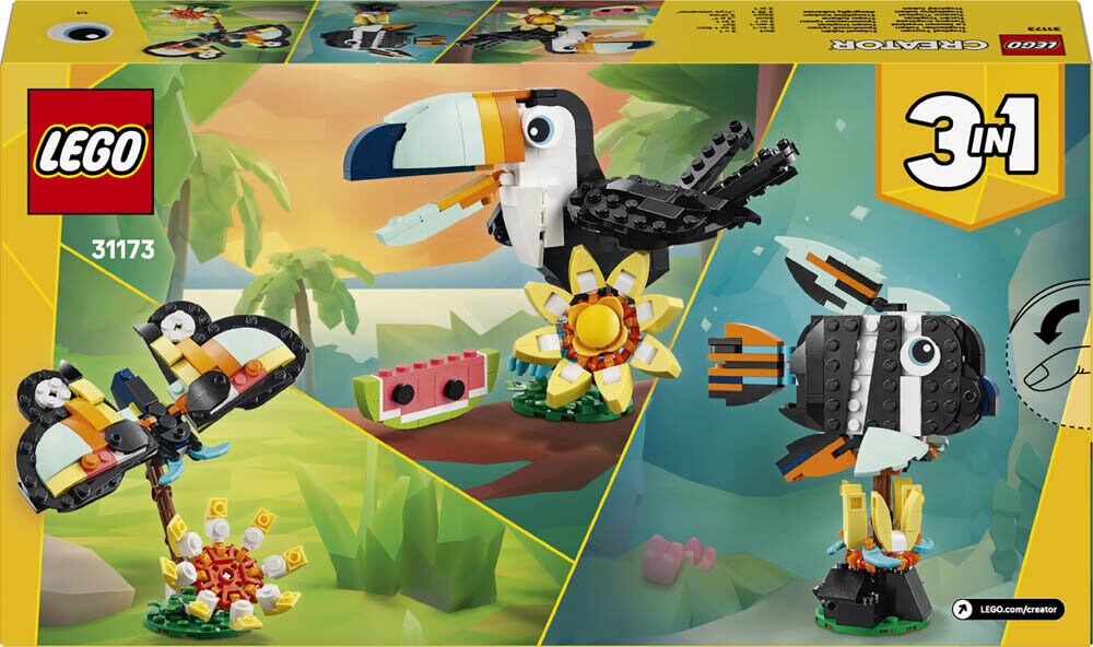 LEGO Creator - Ville dyr: Tropisk tukan 7+