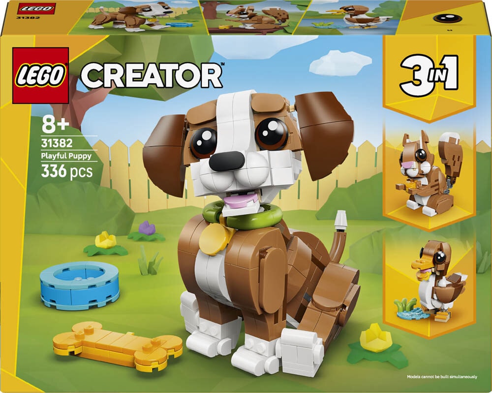 LEGO Creator - Søte dyr: Leken valp 8+