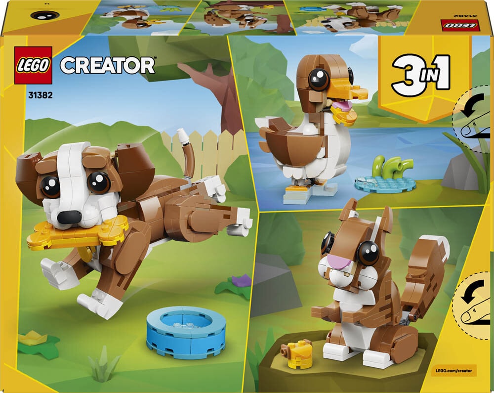 LEGO Creator - Søte dyr: Leken valp 8+