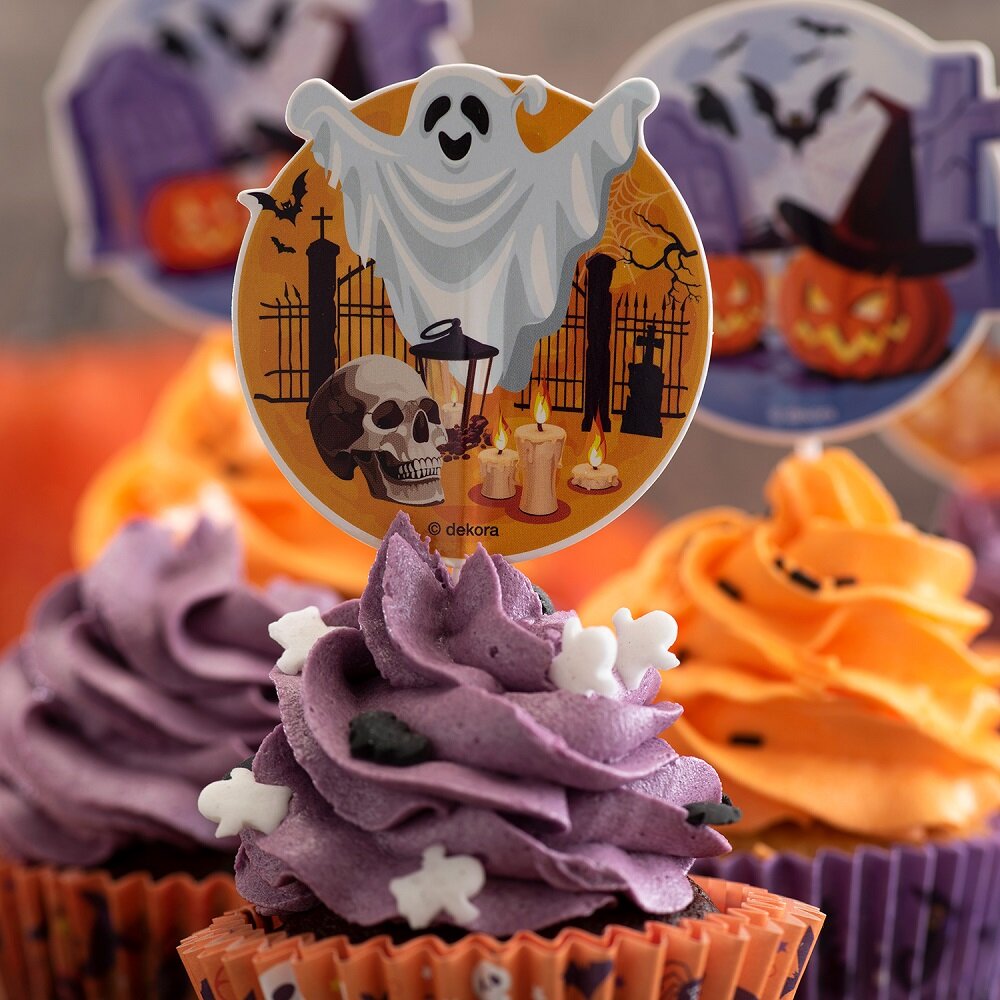 Halloween Muffinssett 48 deler