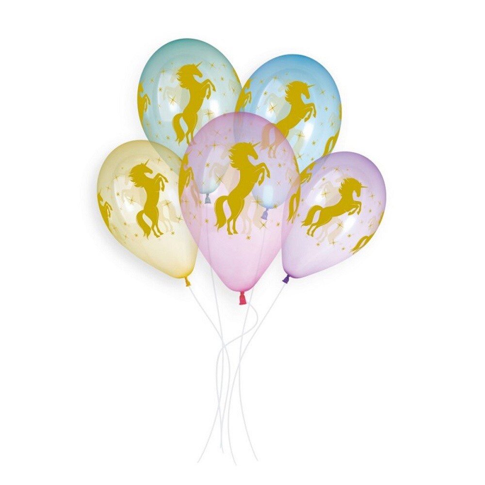 Unicorn Ballonger 5 stk