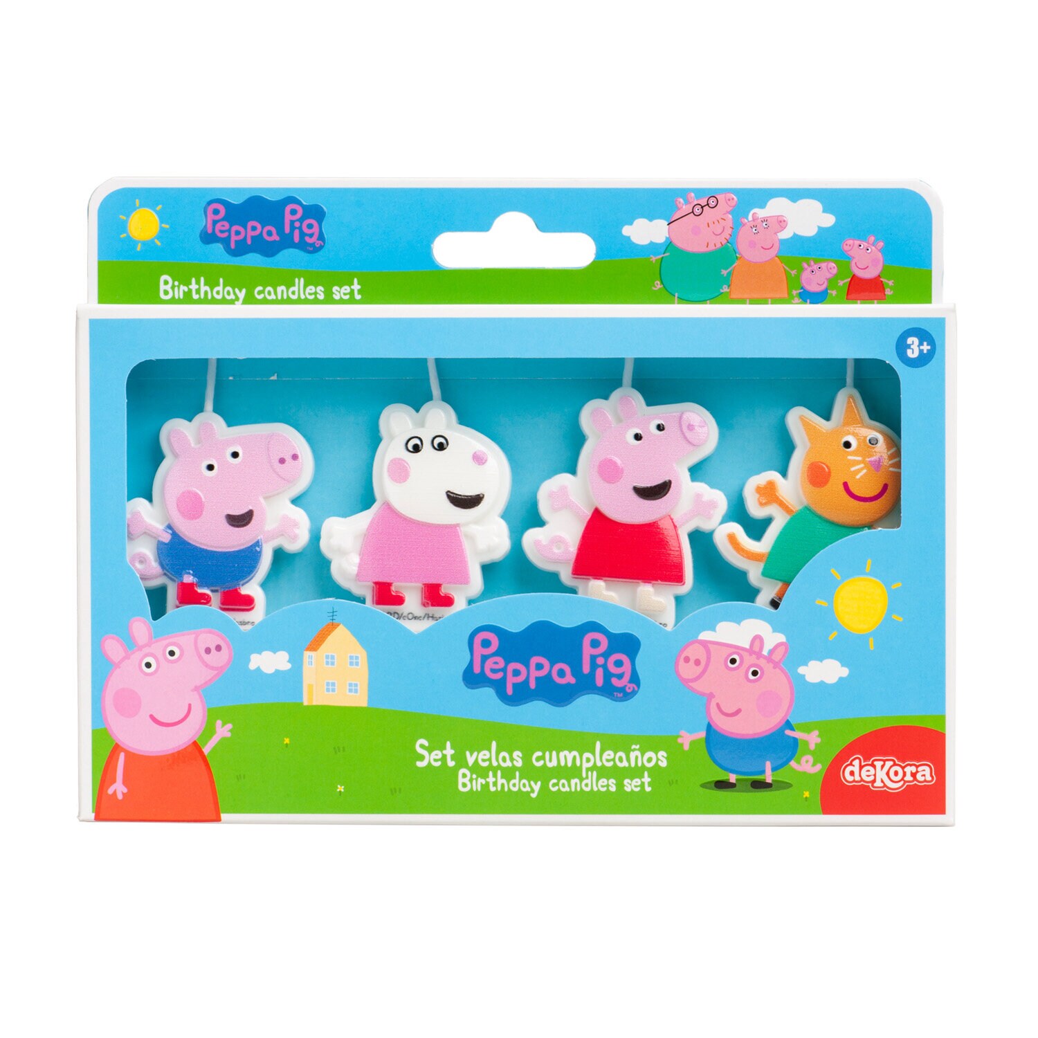Peppa Gris - Kakelys Picks 4 stk.