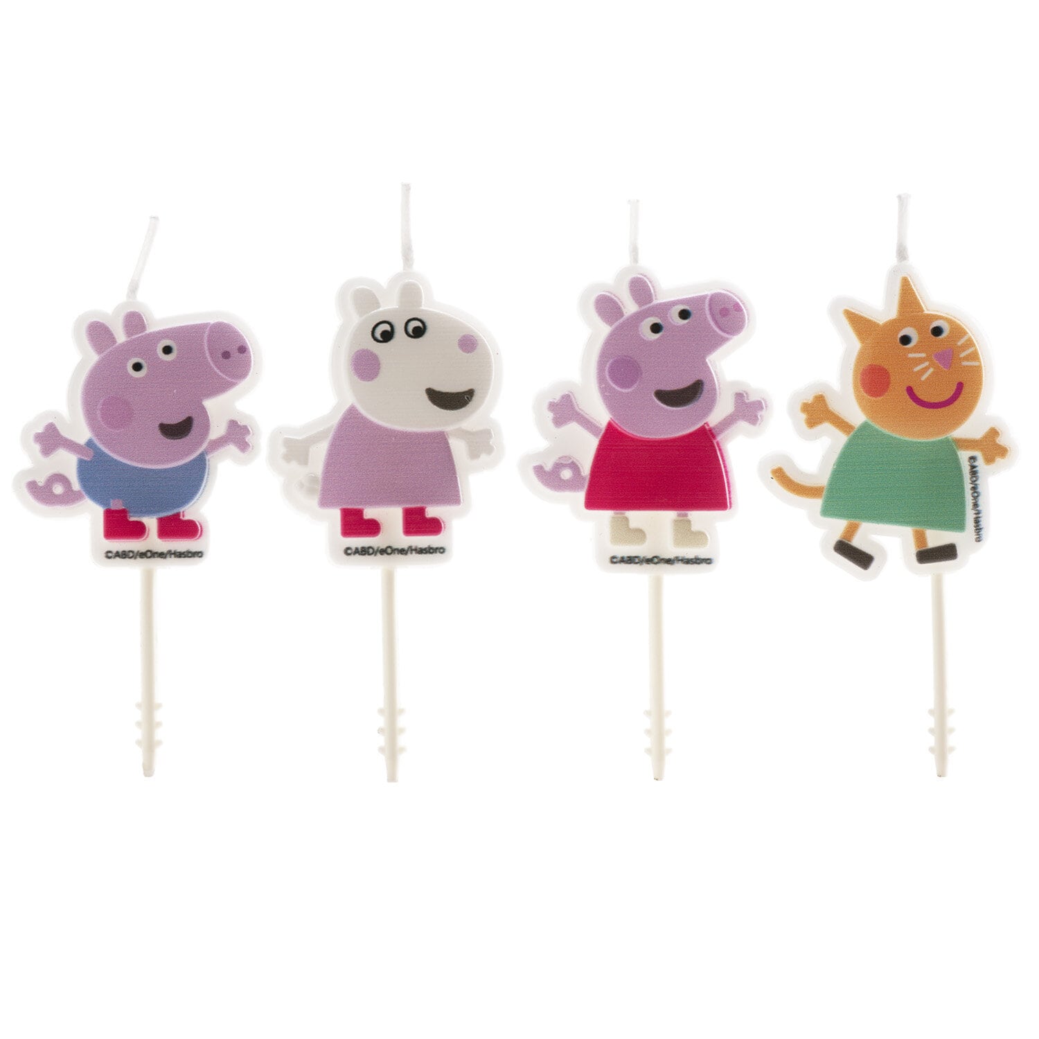Peppa Gris - Kakelys Picks 4 stk.