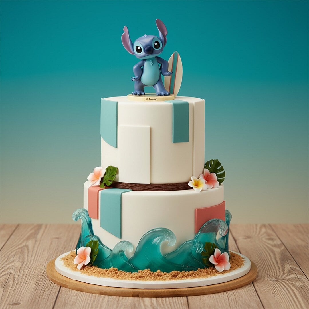 Stitch Kakefigur 9 cm