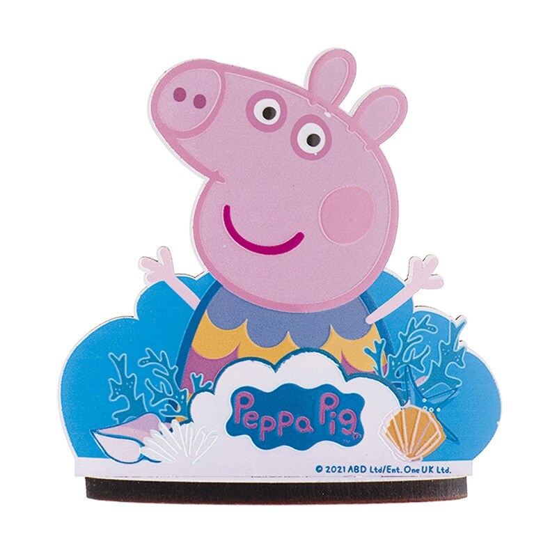 Kakedekorasjon i tre - Peppa Gris 12 cm