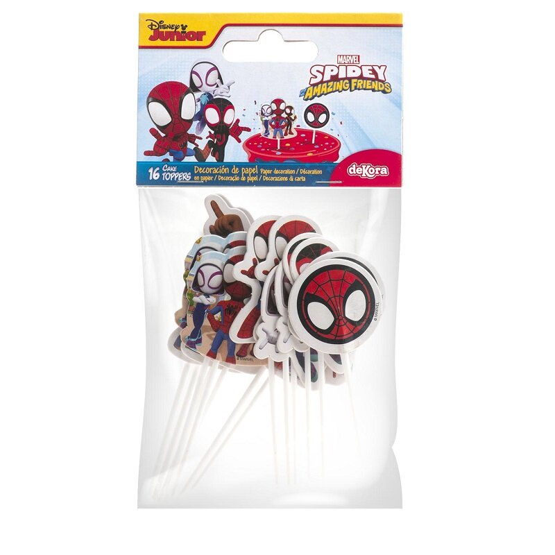 Spidey - Cake Toppers 16 stk.