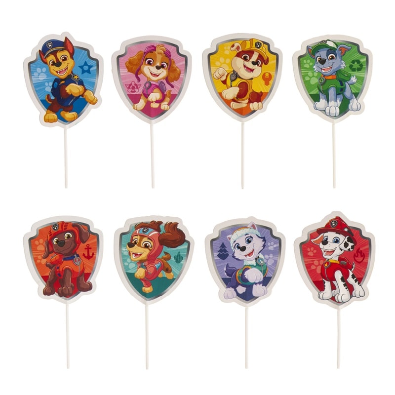 Paw Patrol - Cake Toppers 16 stk.