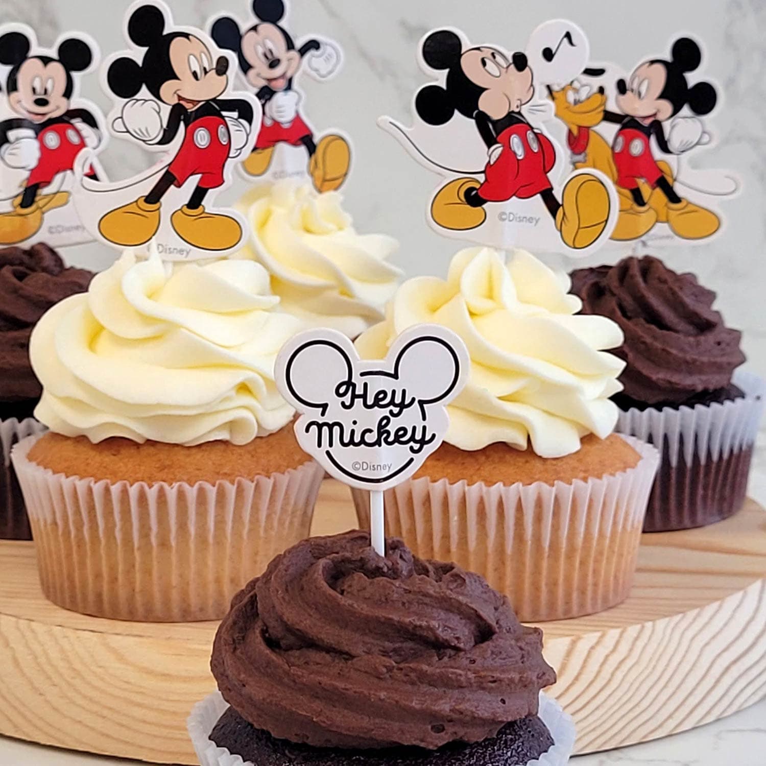 Mikke Mus - Cake Toppers 30 stk.