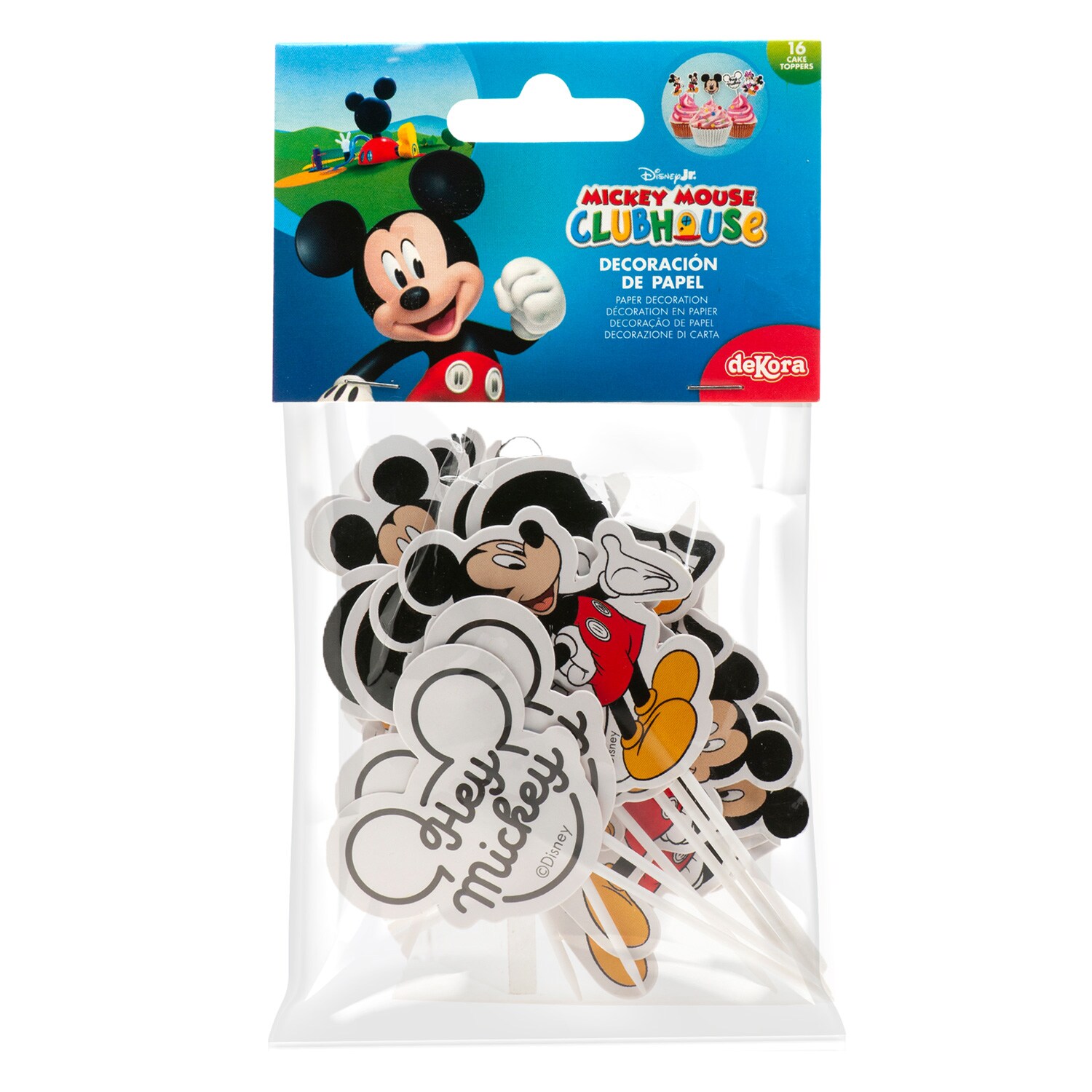 Mikke Mus Cake Toppers 16 stk.