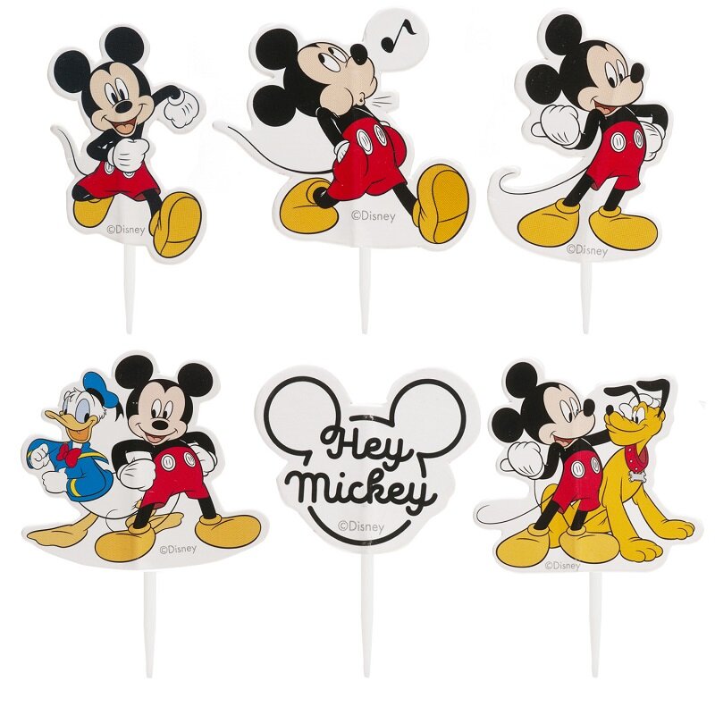 Mikke Mus - Cake Toppers 30 stk.