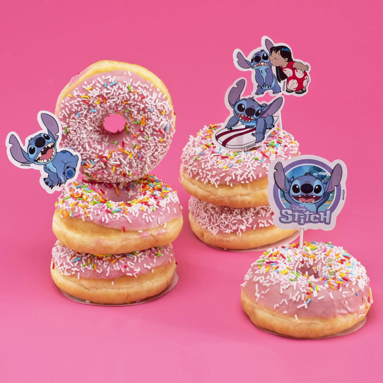 Lilo & Stitch - Cake Toppers 16 stk.