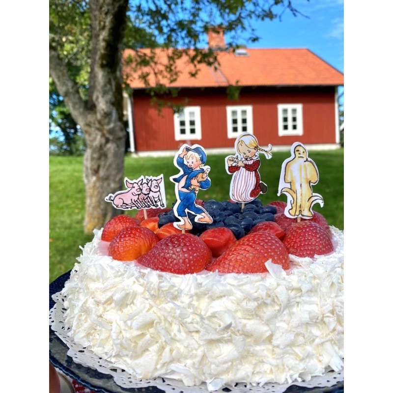 Emil i Lønneberget - Cake Toppers 8 stk.