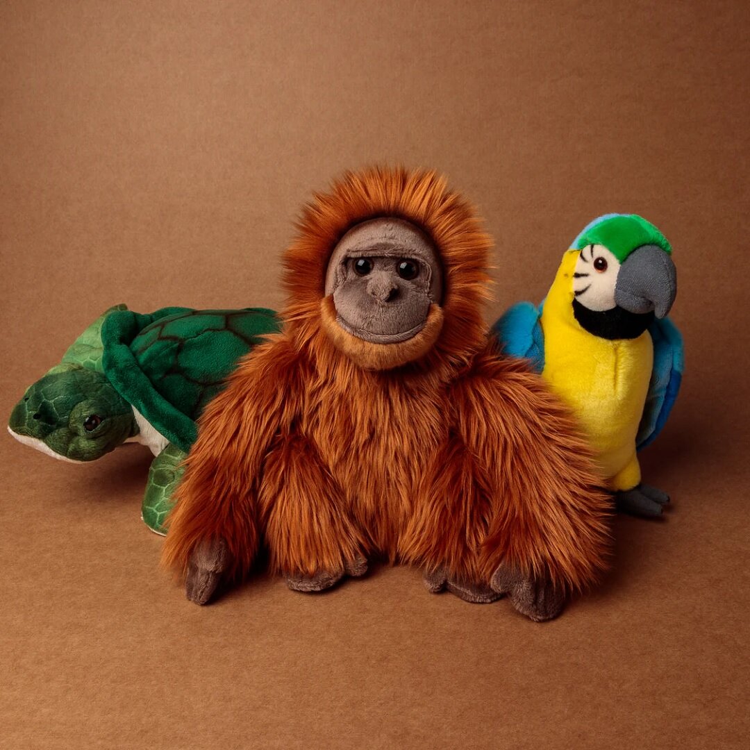 Animigos World of Nature Blå Ara 24 cm