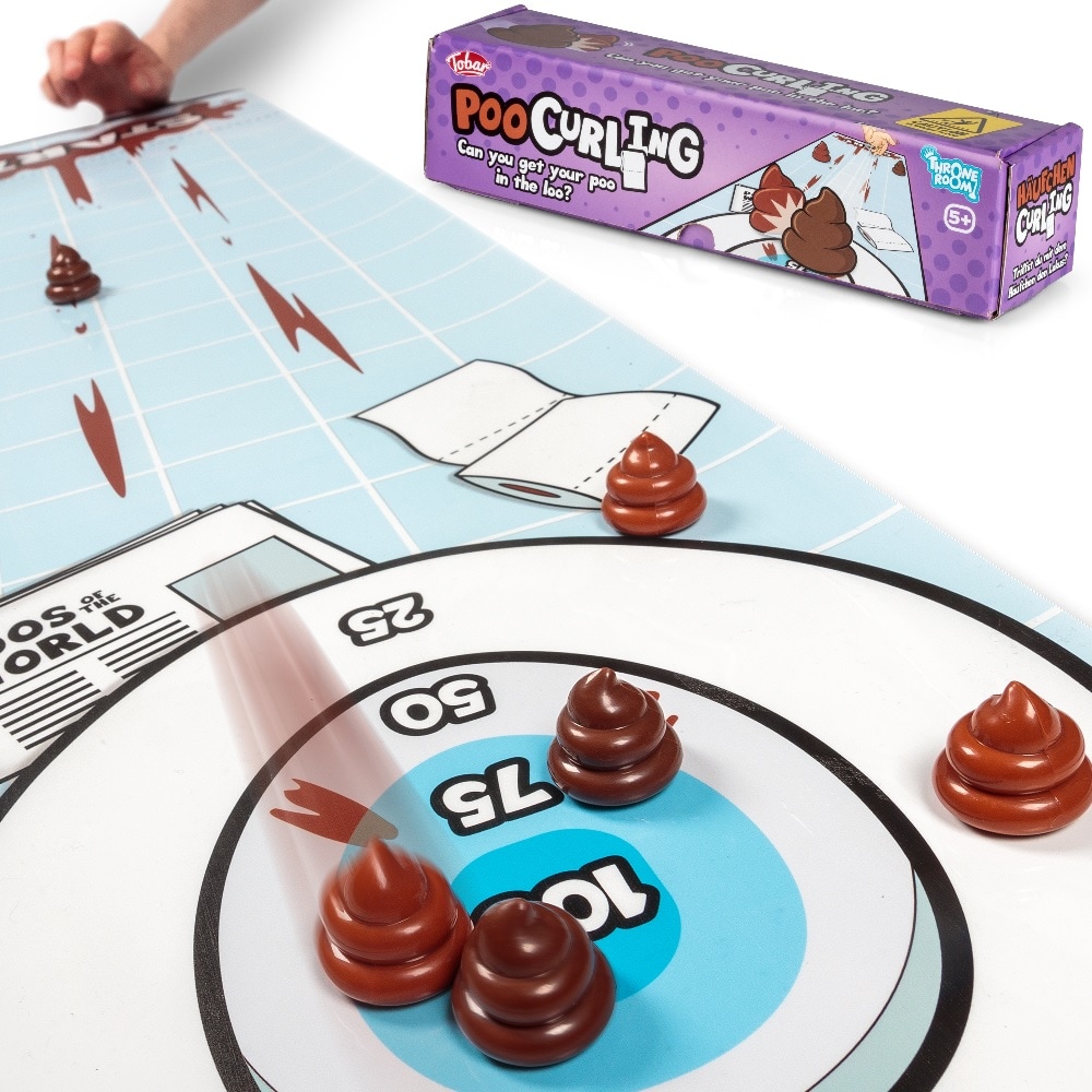 Partyspill - Poo Curling