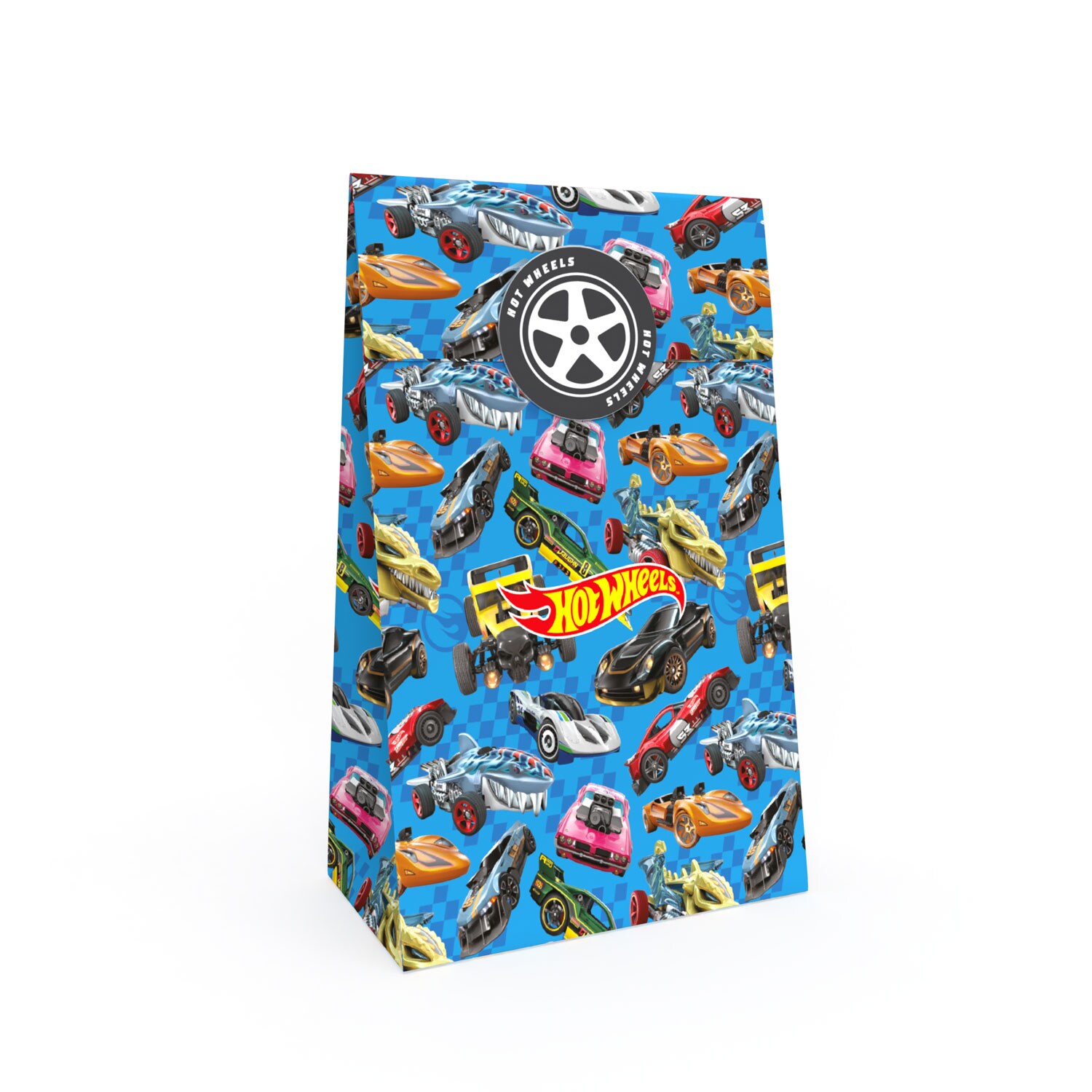 Hot Wheels - Godteposer med klistremerker 10 stk.