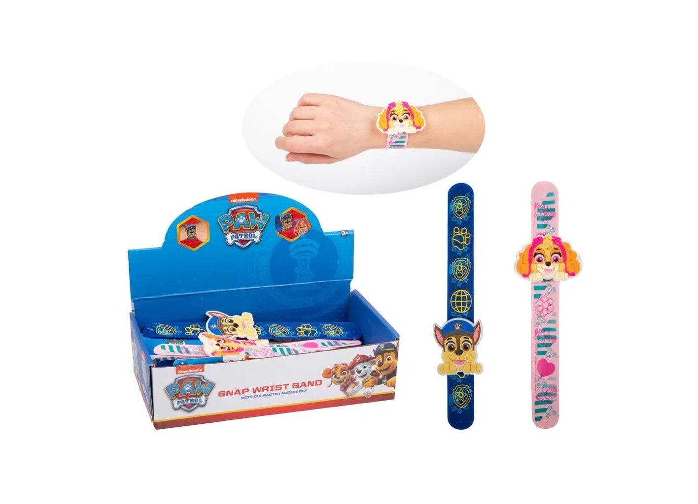 Paw Patrol - Snap on armbånd