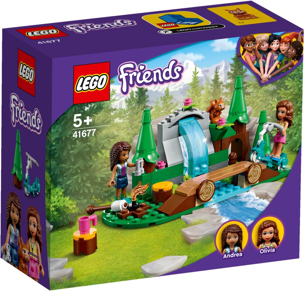 LEGO Friends - Fossefall i skogen 5+