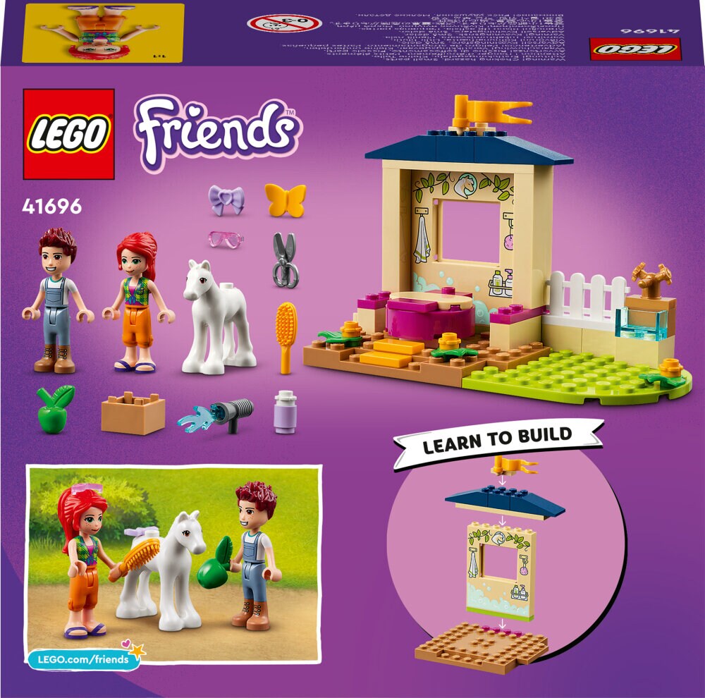 LEGO Friends - Stall med ponnivask 4+