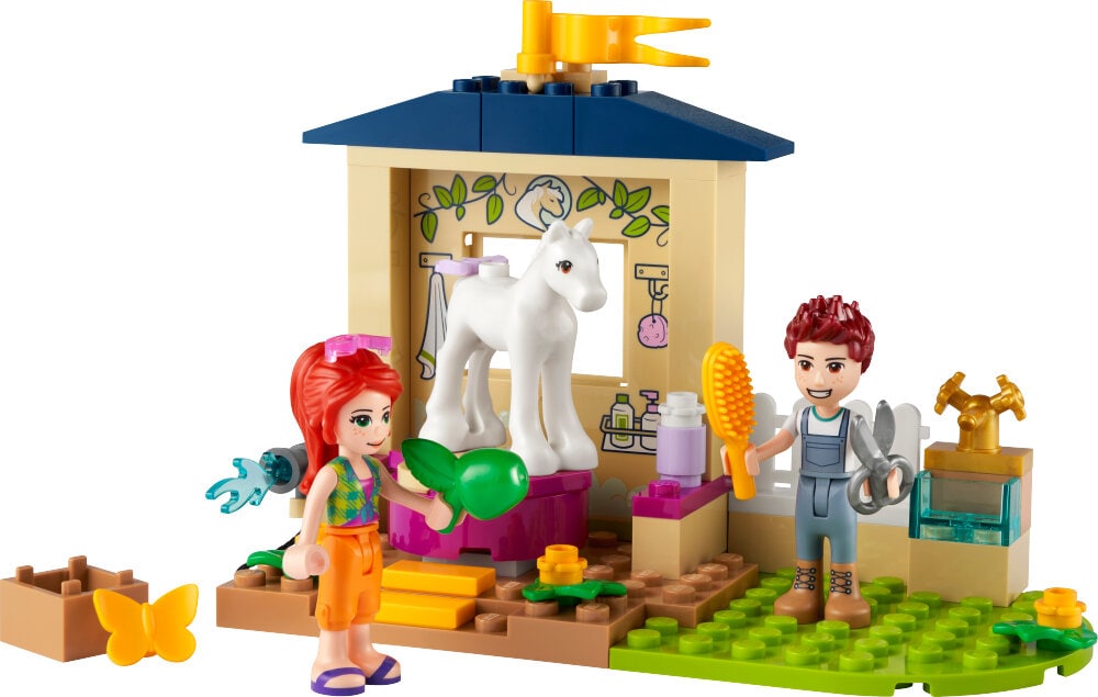 LEGO Friends - Stall med ponnivask 4+