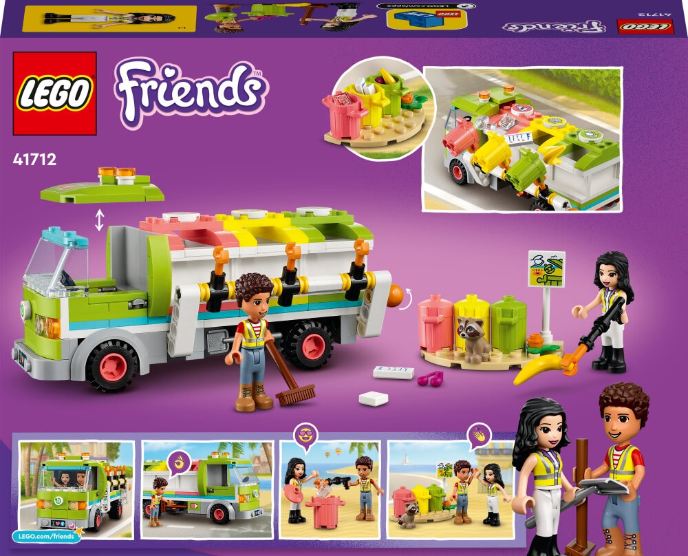 LEGO Friends - Gjenvinningsbil 6+