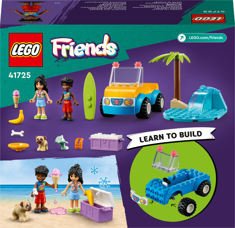 LEGO Friends - Strandmoro med buggy 4+