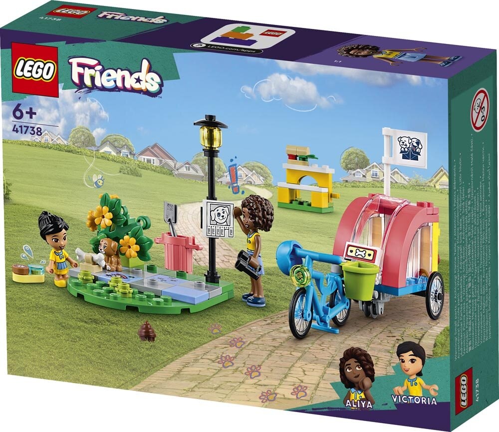 LEGO Friends - Redningssykkel for hunder 6+