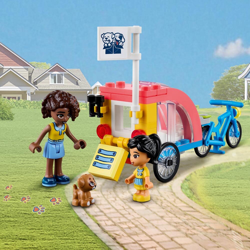 LEGO Friends - Redningssykkel for hunder 6+