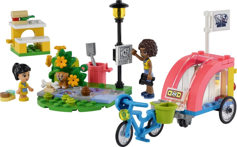 LEGO Friends - Redningssykkel for hunder 6+