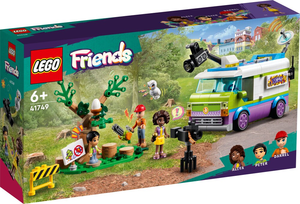 LEGO Friends - Reporterbil 6+