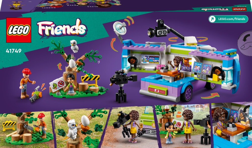 LEGO Friends - Reporterbil 6+
