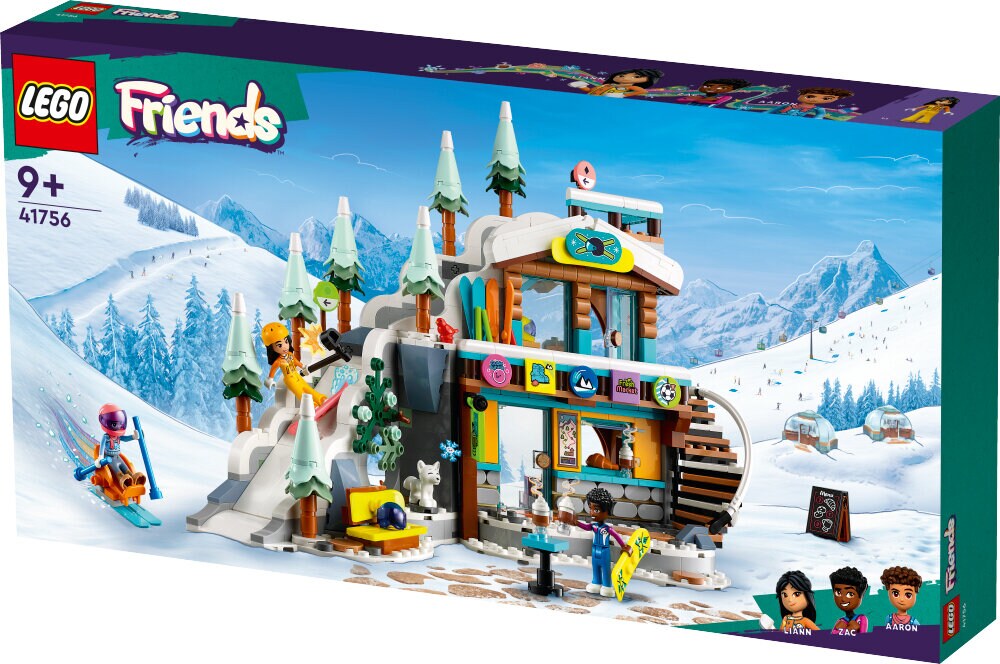 LEGO Friends - Skibakke og kafé 9+