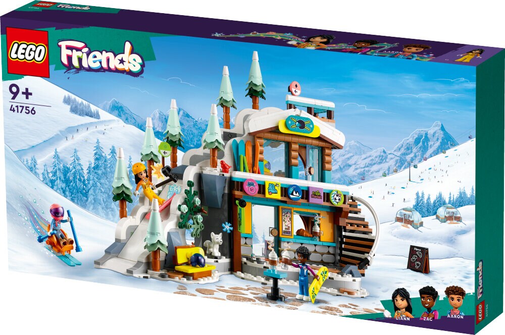 LEGO Friends - Skibakke og kafé 9+