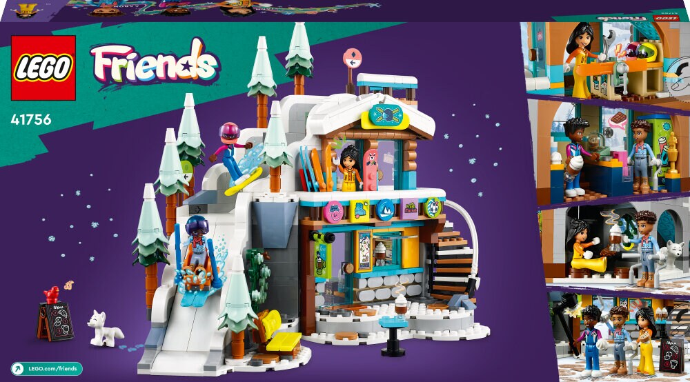 LEGO Friends - Skibakke og kafé 9+