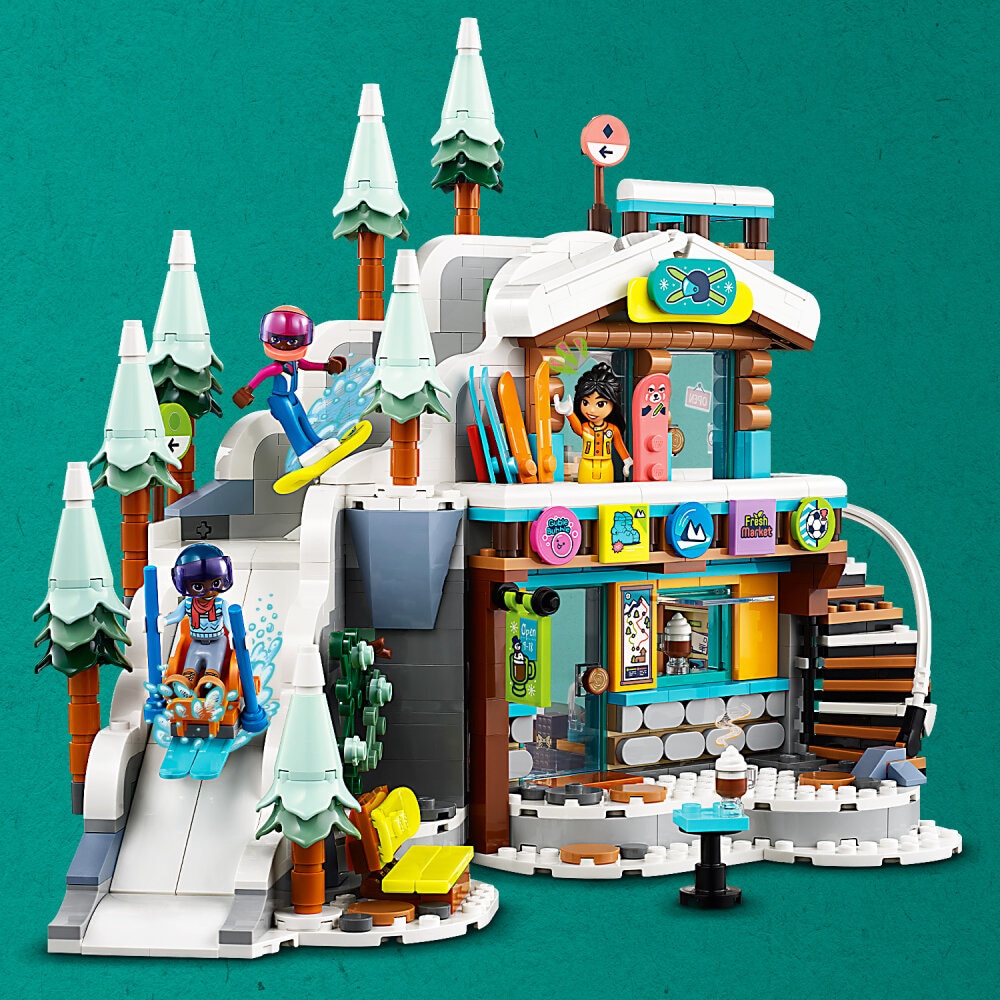 LEGO Friends - Skibakke og kafé 9+