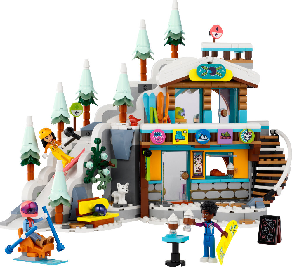 LEGO Friends - Skibakke og kafé 9+