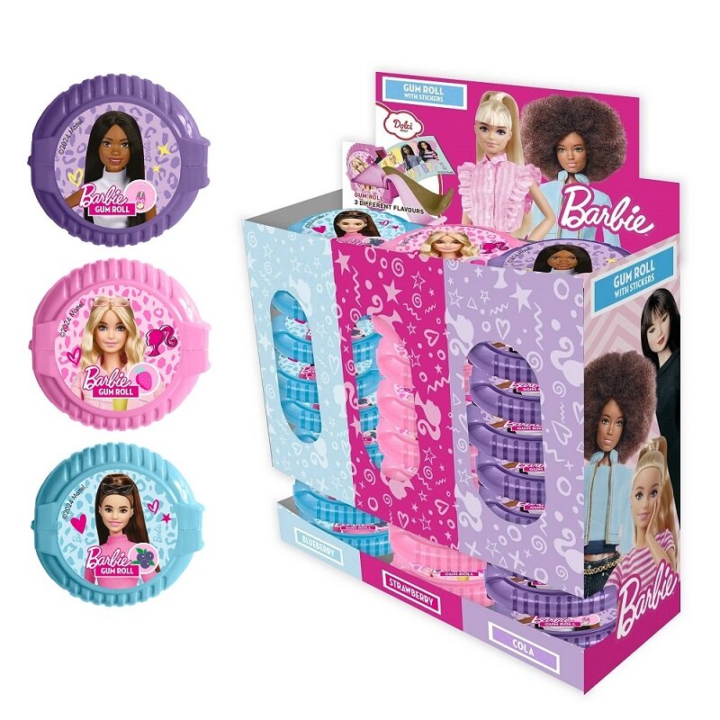 Barbie Tyggegummi Roll Up