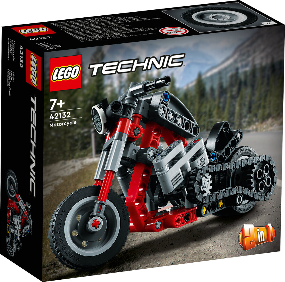 LEGO Technic - Motorsykkel 7+