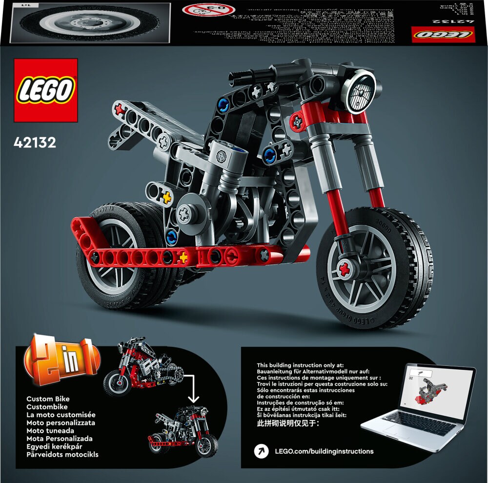 LEGO Technic - Motorsykkel 7+