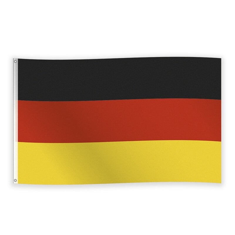 Tysk flagg 150 x 90 cm