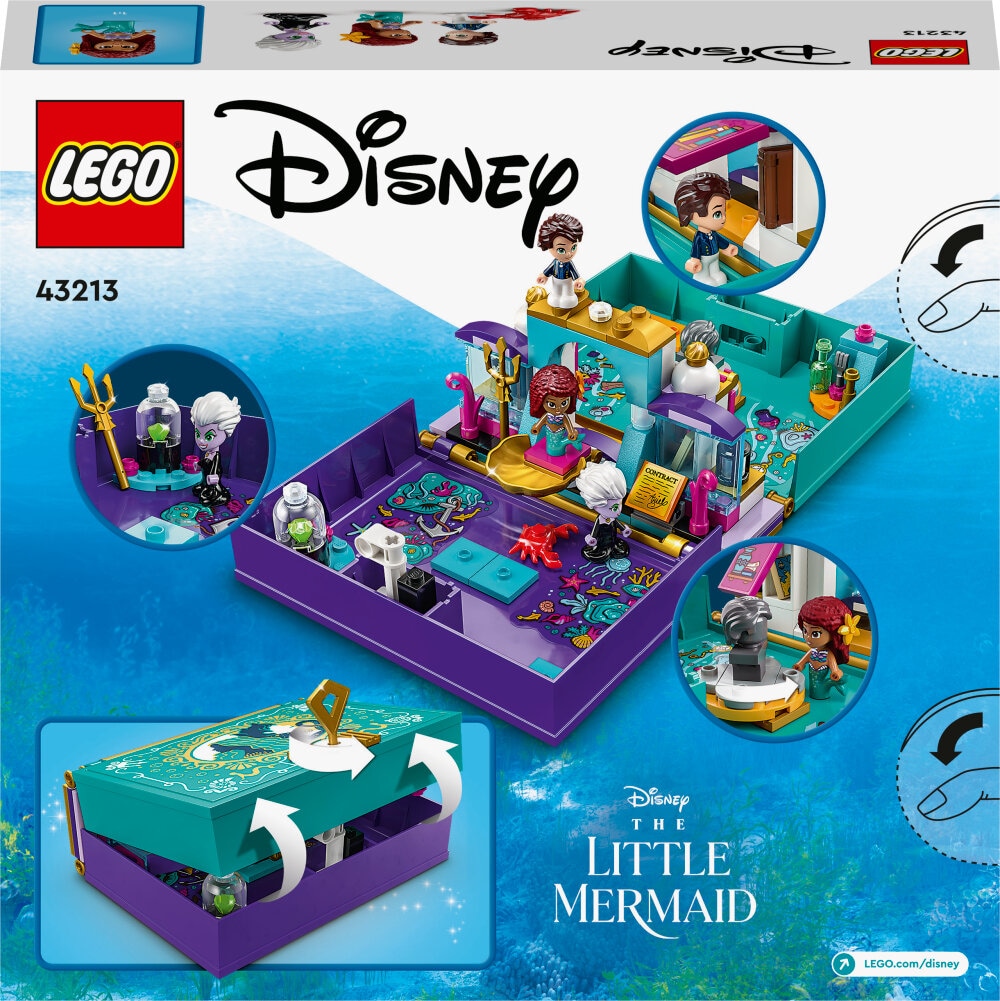 LEGO Disney - Boken om Den lille havfruen 5+