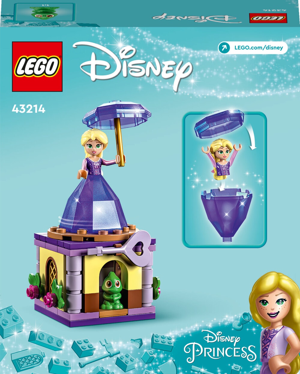 LEGO Disney - Roterende Rapunsel 5+