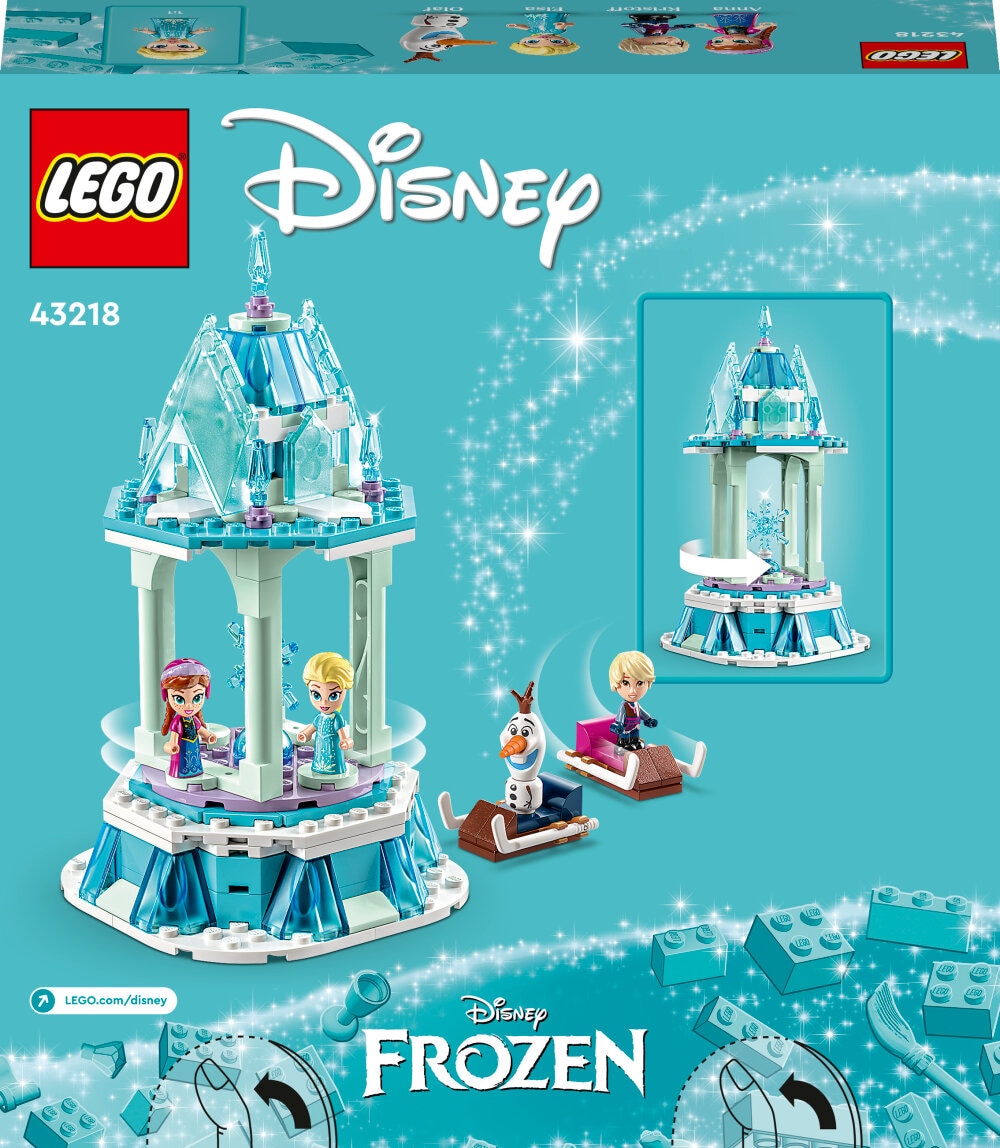 LEGO Disney - Anna og Elsas magiske karusell 6+