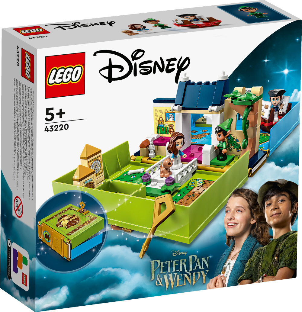 LEGO Disney - Peter Pan og Wendys eventyrbok 5+