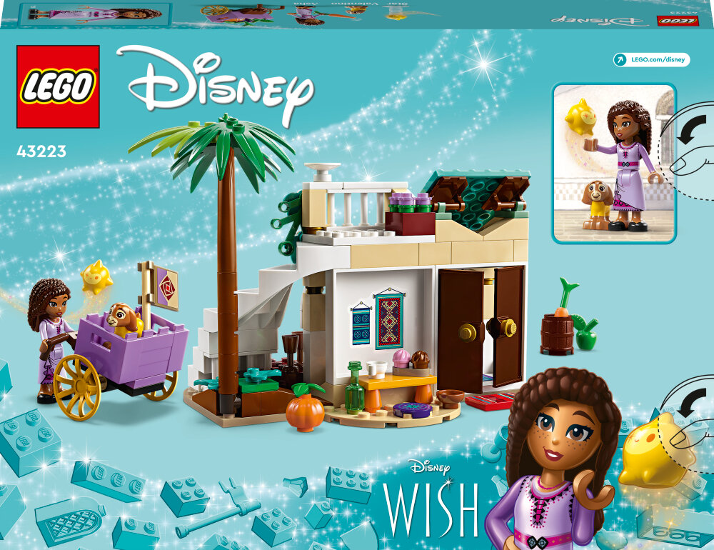 LEGO Disney - Asha i byen Rosas 6+