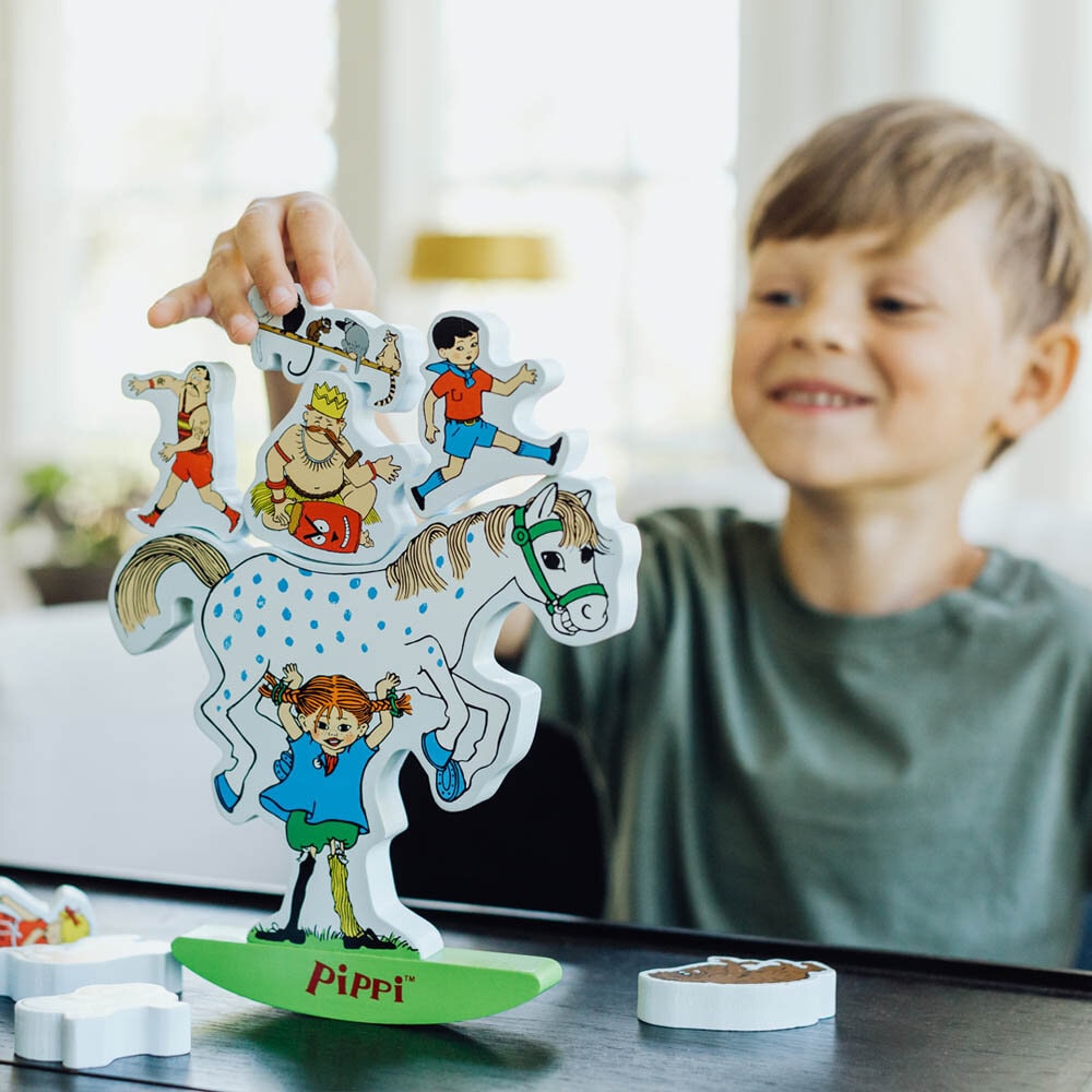 Pippi Langstrømpe - Balanseleke 12 deler