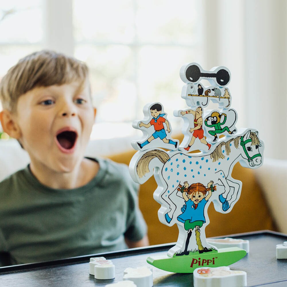 Pippi Langstrømpe - Balanseleke 12 deler