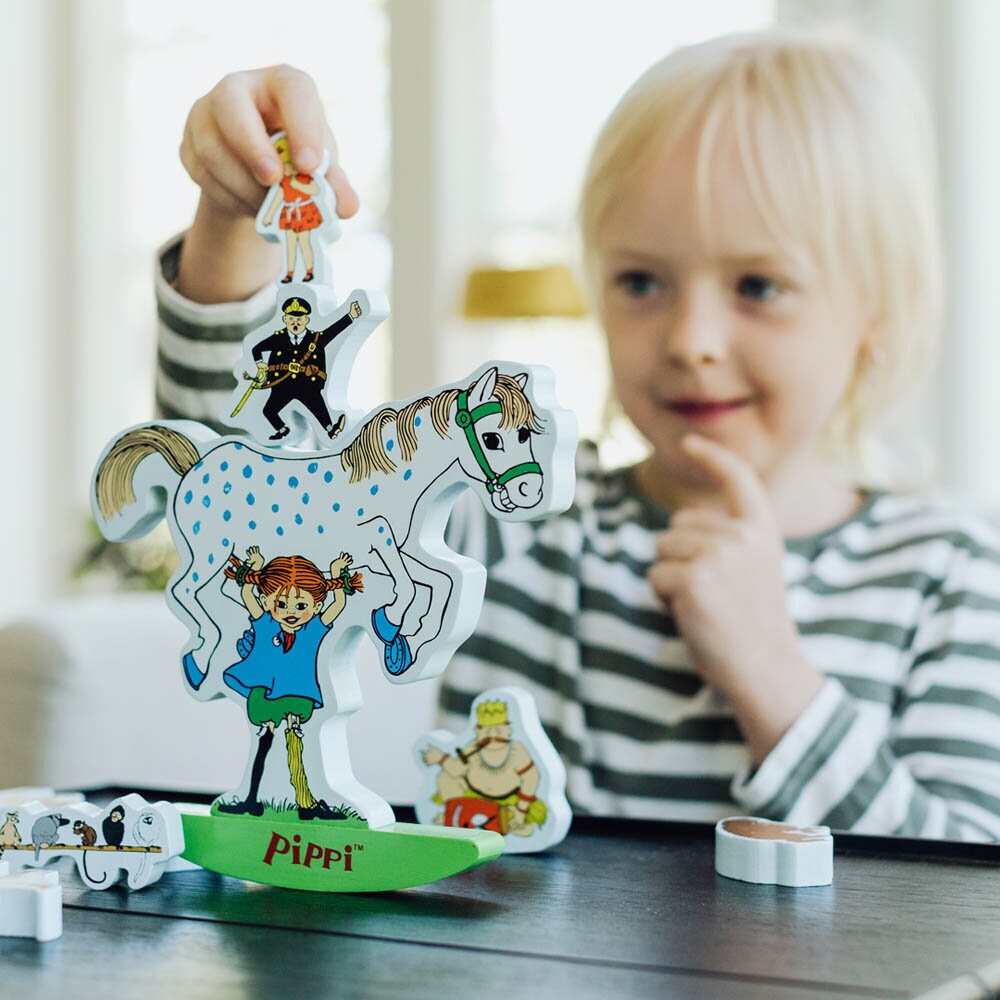 Pippi Langstrømpe - Balanseleke 12 deler