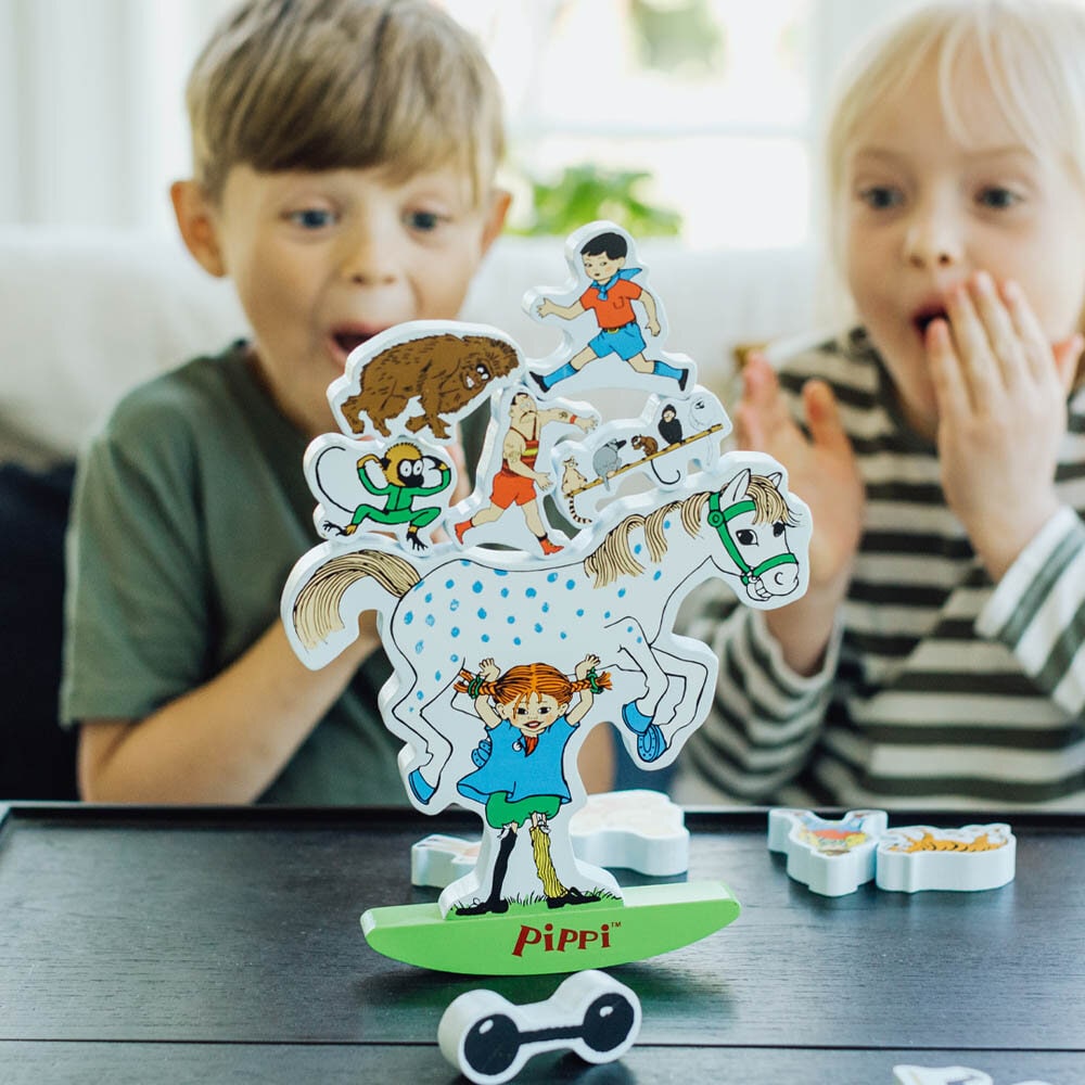 Pippi Langstrømpe - Balanseleke 12 deler