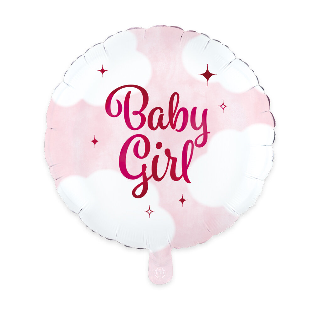 Baby Girl Folieballong 46 cm